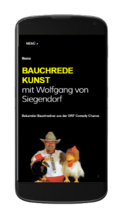 Bauchredner Wolfgang von Siegendorf